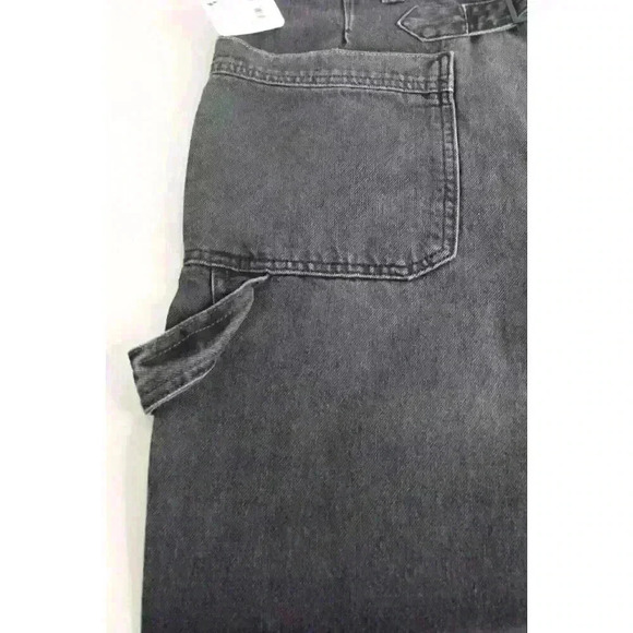 Free People We The Free Black Major Leagues Mid-Rise‎ Cuffed Jeans Size 29 NWT - Picture 16 of 16